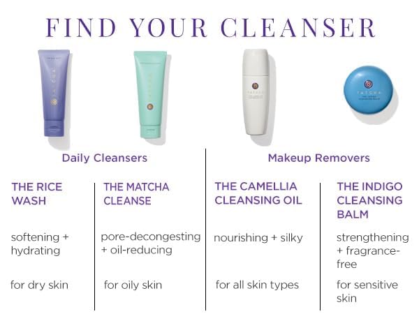 TATCHA Pure One Step Camellia Cleansing Oil - 2-in-1 Makeup Remover & Face Wash | 150 ml / 5.1 oz