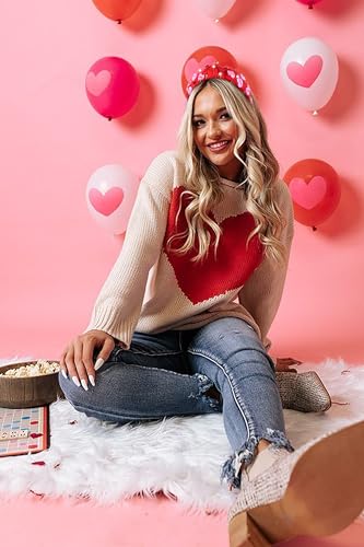 Heart Headband 5 - Valentine's Day Jeweled Beaded Headband for Women