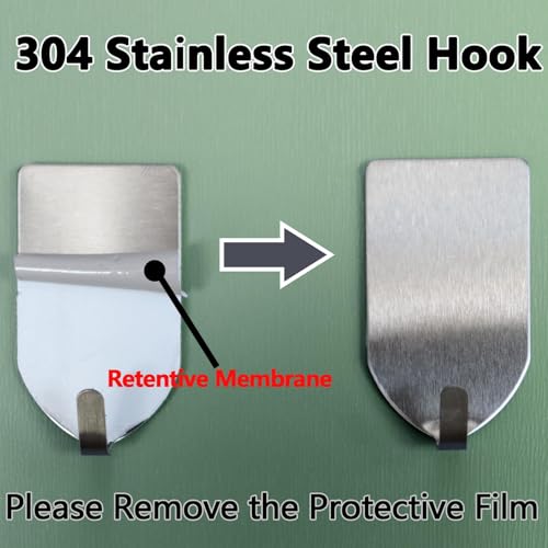 Fogless Shower Mirror for Shaving - 8x6 Inch, Shatterproof & Wall-Mounted