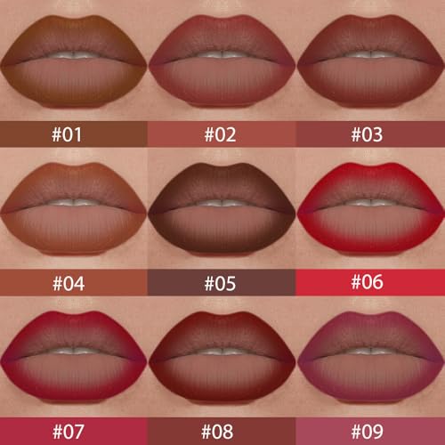 BINGBRUSH Dark Brown 2-in-1 Lip Liner & Matte Lipstick - Variation 1pc-05#