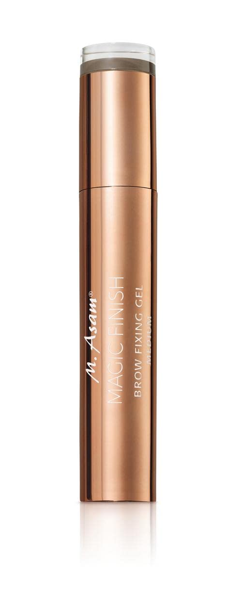 M. Asam Brow Fixing Gel - Long-Lasting Eyebrow Gel with Fibers & Vitamin E | Medium, 0.13 Fl Oz