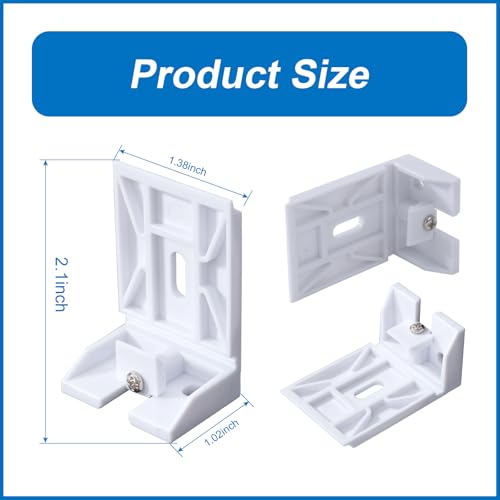 3/4" Hunter Douglas Blinds Shade Bracket - 3 Pack for Duette & Applause