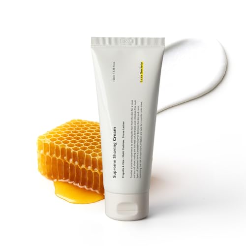 Lazy Society Supreme Shaving Cream for Men - Hydrating & Soothing
