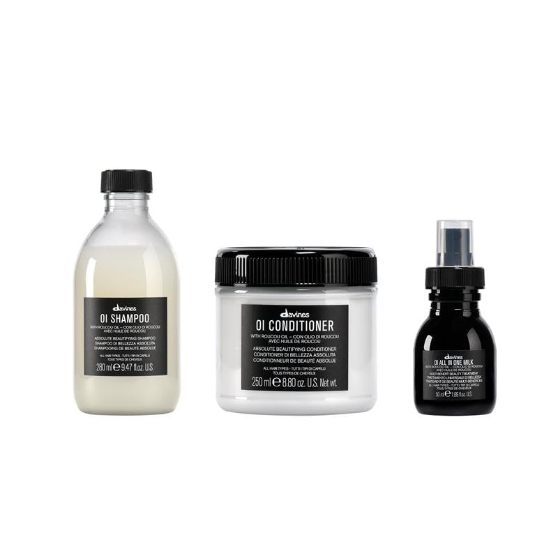 Davines OI All In One Milk - Multi-Function Leave-In Conditioner Spray | Detangles, Controls Frizz & Protects Hair