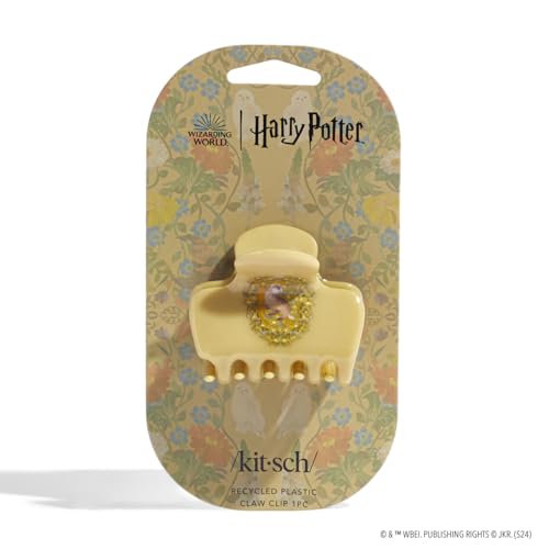Harry Potter Hufflepuff Jumbo Claw Hair Clip for Women