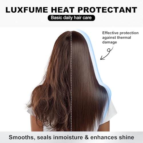 Luxfume Heat Protection Spray for Hair - Smooths & Hydrates