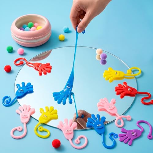 JOYIN 20 Pcs Sticky Hands Party Favors for Kids - 7.8 Inch
