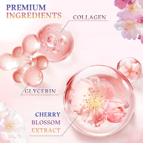 Sakura 8-Piece Hydrating Skincare Set for Women & Girls