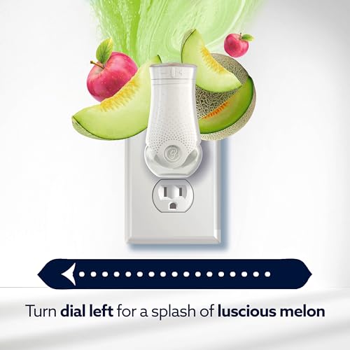Glade PlugIns Refills, Melon & Cherry Blossom, 5-Pack