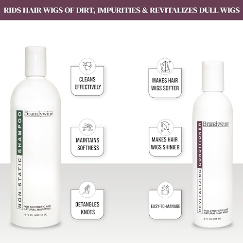 Brandywine Hair Care Kit with Shampoo & Conditioner - Frizz Control & Smoothening - Travel Pack