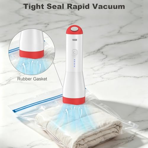 BAMCOO Cordless Electric Vacuum Pump for Travel & Storage Bags