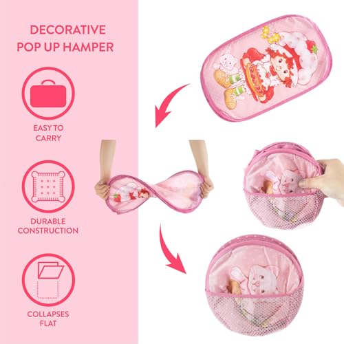 Strawberry Shortcake Pop Up Hamper with Carry Handles