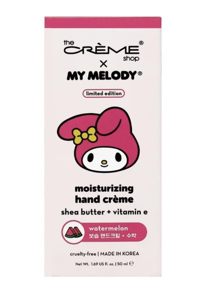 Shea Butter & Vitamin E Hand Cream with Watermelon Scent - Moisturizing
