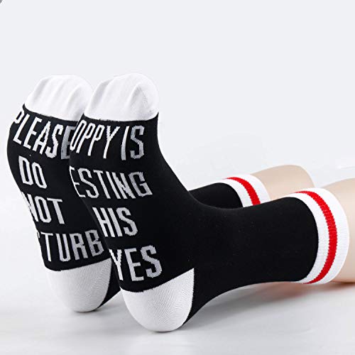 TSOTMO Gift for Grandpa - Father's Day Please Do Not Disturb Poppy Resting His Eyes (Medium)