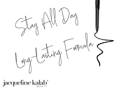 Jacqueline Kalab Indelible Gel Eyeliner - Waterproof & Smudge-Proof Black