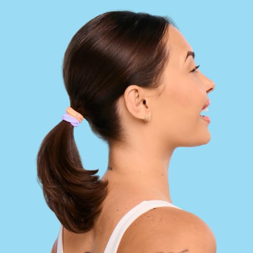 Gimme Beauty Medium Hold Hair Bands - 10 Pack, Purple/Orange