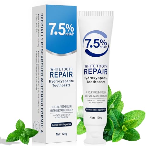 Fluoride-Free Nano Hydroxyapatite Toothpaste for Sensitive Teeth - 4.23 oz