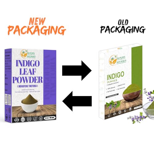 Herbs Botanica Indigo Powder 150g Natural Hair & Beard Dye – 100% Indigofera Tinctoria