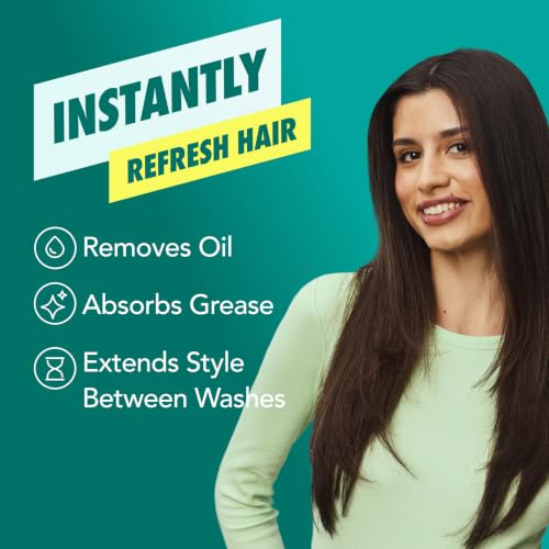 Batiste Dark Dry Shampoo 5.71 oz - Tinted Oil Absorbing Spray for Brunettes
