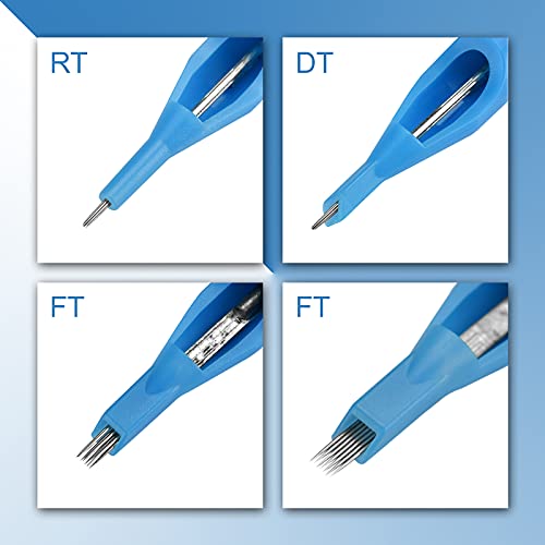 JimKing Tattoo Needles Set #12 Mixed RL+RS+M1 - 100pcs Disposable Sterilized