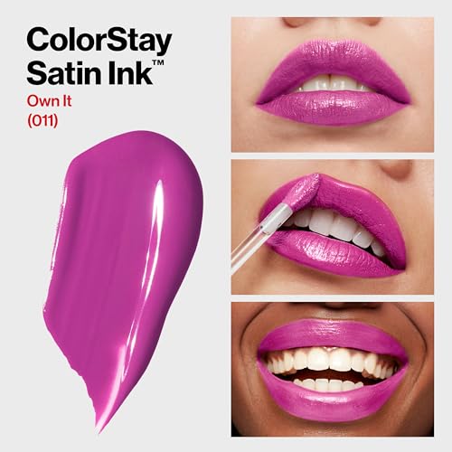 Revlon ColorStay Satin Ink Lipstick - 011 Own It, Longwear Formula