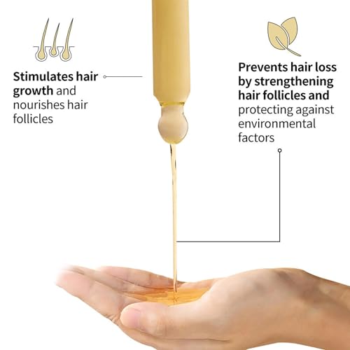 Kisinly Rosemary Hair Growth Oil - Natural Vegan Treatment, 2 Pack