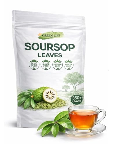 Organic Soursop Leaves - 100% Sun-Dried Herbal Tea | 4 oz