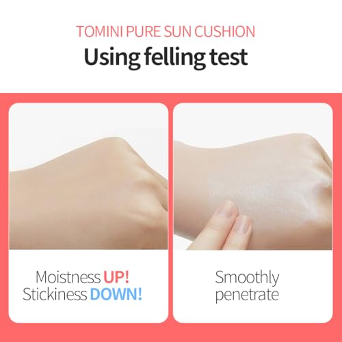Tomini Pure Sun Cushion - Deep Pink, Hypoallergenic & Calming