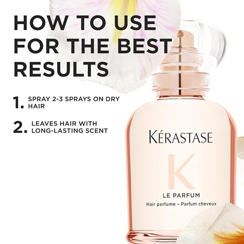 K?rastase Gloss Absolu Le Parfum - Citrus & Floral Scented On-the-Go Hair Perfume, For Softer Hair, with Notes of Bergamot, Lemon, and Vanilla, 1.7 oz