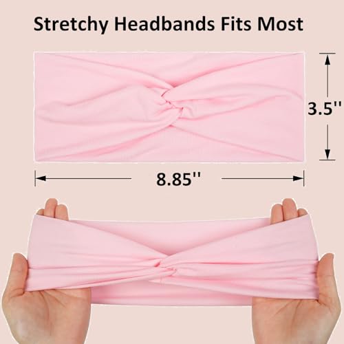 TERSE Headbands for Women Non Slip Twist Spring Headbands - Color-B