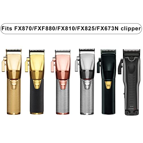 FX603B Replacement Clipper Blades | Black Graphite Fade for BaBylissPRO FX870/FXF880/FX810/FX825/FX673N
