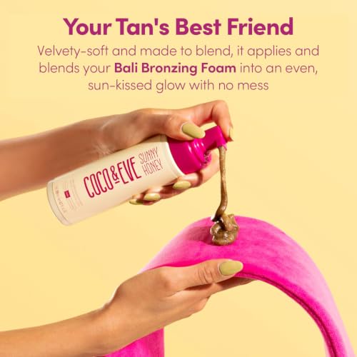 Coco & Eve Self Tanner Back Tan Applicator - Velvet Mitt (Back Applicator)