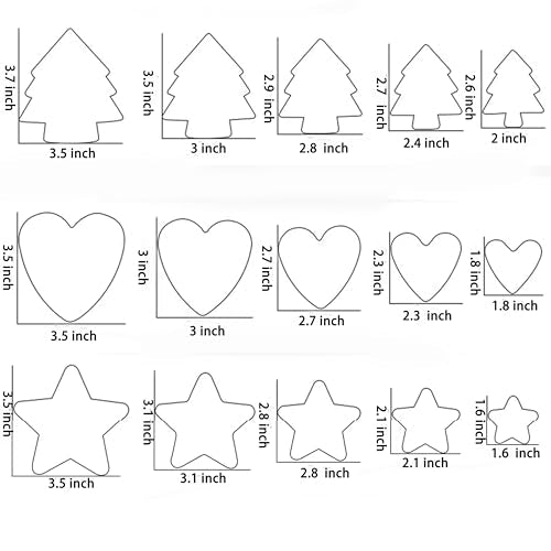 Yomfut 32-Piece Cookie Cutter Set, Multi-Shape Baking Tools