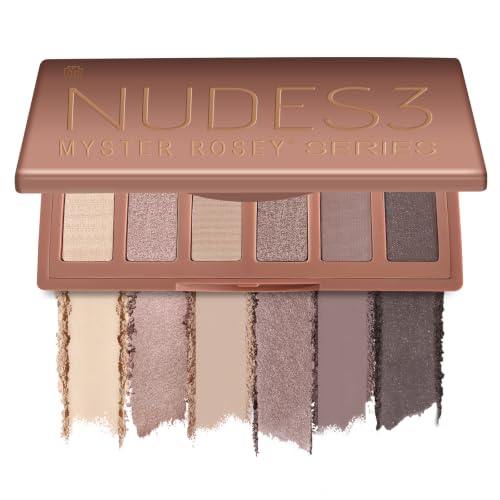 MYSTER ROSEY Mauve Taupe Mini Eyeshadow Palette - Vegan & Long-Lasting