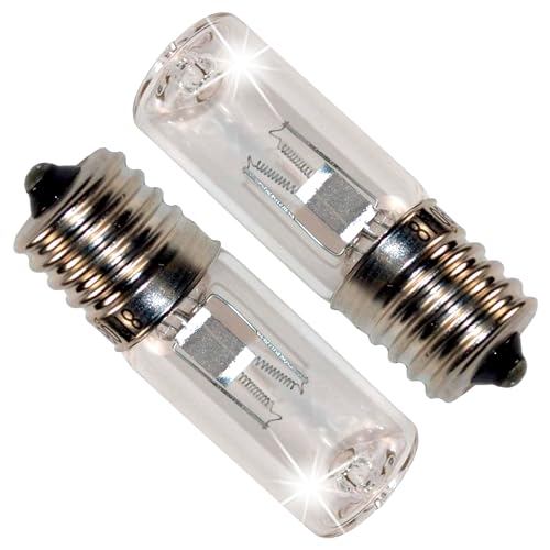 HQRP 2-Pack Replacement Light Bulbs for Philips Sonicare Sanitizer Base