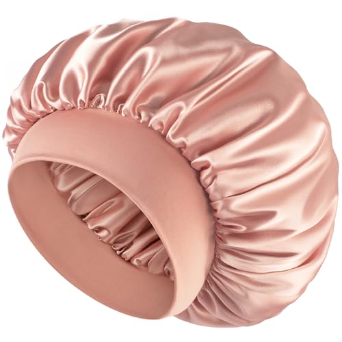 VarCozy Satin Bonnet for Sleeping - Reversible Double Layer Sleep Cap