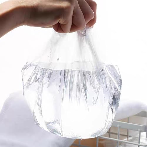 200PCS Reusable Disposable Shower Caps - Waterproof Hair Covers