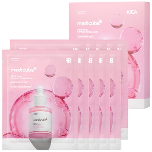 Medicube PDRN Pink Peptide Ampoule Sheet Mask - 10 Count