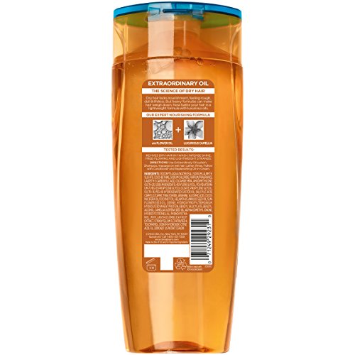 L’Oréal Paris Extraordinary Oil Shampoo 12.6 oz – Lotus, Chamomile, Rose & Flower Oils