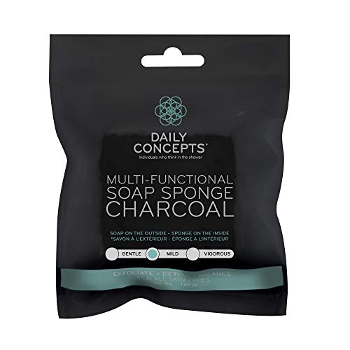 Multifunctional Charcoal Soap Sponge for Deep Pore Cleansing and Skin Texture Improvement