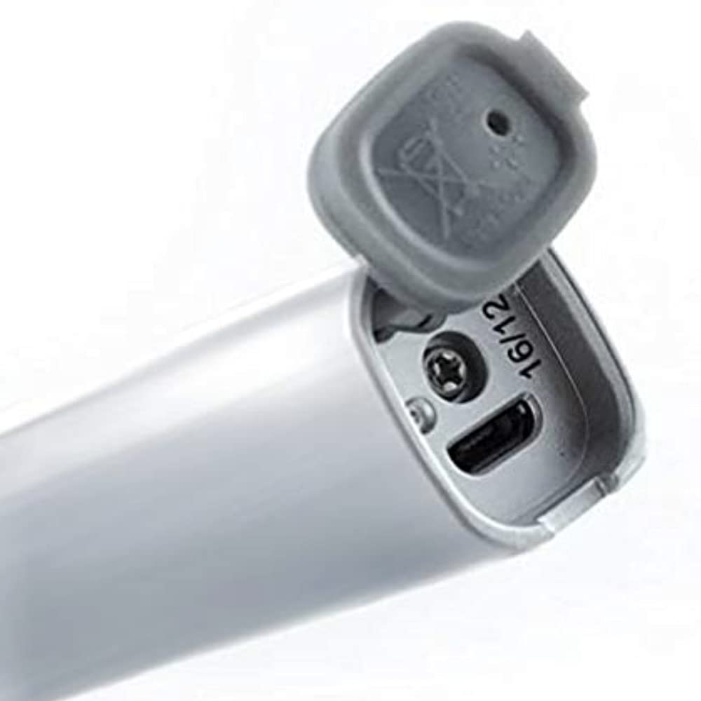 Pop Sonic USB Charge Anywhere Toothbrush(Silver) | Rechargeable Toothbrush w/Up to 40,000 Brush Strokes/Minute-Long-Lasting Dupont Nylon Bristles -Teens & Adult with Quadrant Pacer & Timer