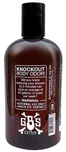 Fisticuffs Body Wash 12 oz (Pack of 2) - Bay Rum/Coconut Scent