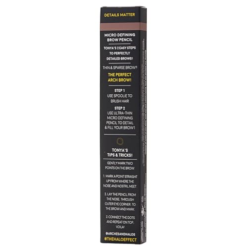 Arches & Halos Micro Defining Brow Pencil - Mocha Blonde, Vegan