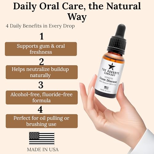 Ozonated Gum Treatment Oil - 0.5 Fl Oz for Healthy Gums & Gingivitis Relief