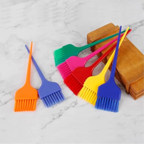 Zetiling 7-Piece XL Hair Dye Brush Set for Professional Salon and Home Use