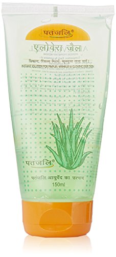 Patanjali Aloe Vera Gel - Soothing Skin Treatment (150ml, Pack of 2)
