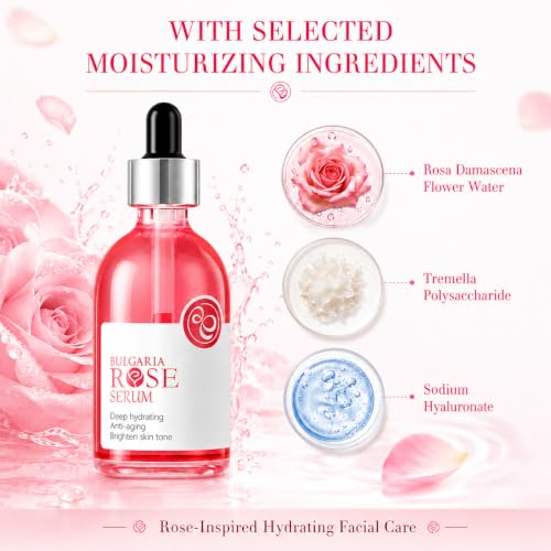 Rose Water Facial Serum - Hydrating Essence for Daily Skin Care, 100ml