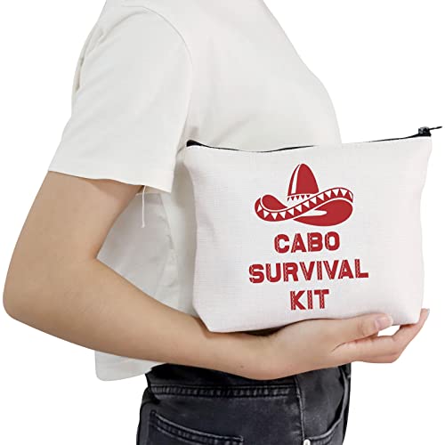 Cabo San Lucas Bachelorette Cosmetic Bag - POFULL Survival Kit