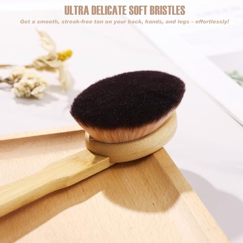 Self Tanner Brush Body Tanning for Tan Makeup Kabuki Back Applicator