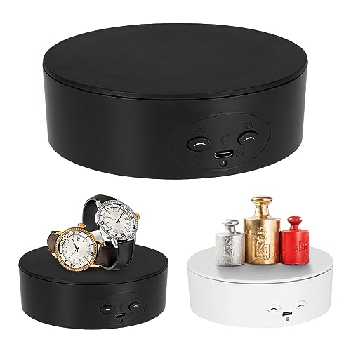 Motorized 360° Rotating Display Stand for Jewelry & Models